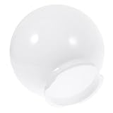 CIMAXIC Kugellampenschirm Milchig Weißer Lampenschatten Für Wand Und Außenlampen Dekorativer Für...