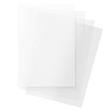 Netuno 10 x Weiß Transparentpapier DIN A4 210x 297 mm 100g Bastelpapier transparent bedruckbar für...