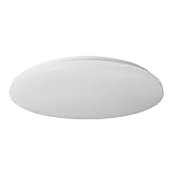 AKUNADECOR LED-Deckenleuchte, neutrales Licht, Modell Tadeo, weiß, rund