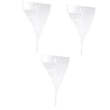 LIFKOME 12 STK Transparente Regen Kappe Viseras De Mujer para EL Sol Regenhut Für Damen Regenhüte...