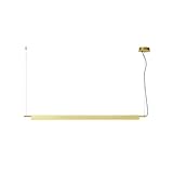 HJYBFA Moderne Minimalistische Streifen Led Kristalllampen Kompatibel mit Restaurant Zimmer Bar...