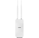 KuWFi Outdoor WLAN Access Point, AC1200 Dual Band Wireless WiFi Access Point, IP65 Repeater, 24V...