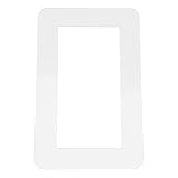 Cabilock Lichtschalter Aufkleber Acrylrahmen 173X86mm Transparent Doppelsteckdosenabdeckung...