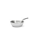 De Buyer - Sauteuse mit gewölbtem Schaft aus Edelstahl AFFINITY - 20 cm - 3736.20