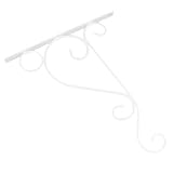 Angoily 2 Stück Metallhaken für Pflanzen Wandhalterung aus Eisen Weiß Kleine Pflanzhalter Balkon...