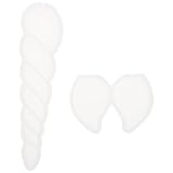 ANDRESLAD 2 Stück Silikon Lutscherformen Einhorn Lebensmittelechte Flexible Schokoladen Fondantform...