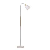 Moderne Stehleuchte - Einfache Eckleuchte für Wohnung - Stilvolles Bianco Design - Vielseitige...