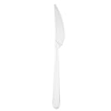Inoverse 100 Stück Mehrweg Plastikmesser, Plastikbesteck, Mehrweg und Plastik Messer, Transparent...