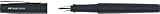 FABER-CASTELL 241003 - Füller Poly Pen, Federbreite M, Füllfederhalter schwarz