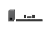 LG DS80QY Soundbar (480 Watt) mit kabellosem Subwoofer & MERIDIAN-Technologie (Dolby Atmos, HDMI,...