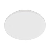 EGLO Deckenlampe Pogliola, Ø 31 cm, LED Deckenleuchte, Wohnzimmerlampe aus Stahl und Kunststoff,...