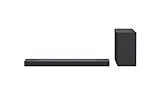 LG DSC9S 3.1.3 Soundbar (400W) mit kabellosem Subwoofer (Dolby Atmos, HDMI, Bluetooth), Schwarz...