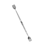 SOESFOUFU Edelstahl Doppelkopf Blackhead Extractor Komedonenquetscher für Gesicht und Körper...