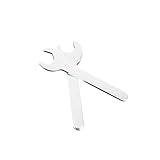 2.Leichter korrosionsbeständiger Maulschlüssel mit offenem Ende, dünnes Profil für begrenzte...