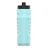 Under Armour Sideline Quetsch-Wasserflasche, entworfen mit Quick-Shot Deckel, schnelle und einfache...