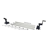 Intex 28051 – Solar-Abdeckrolle, für Pools 274–488 cm, Aluminium und PVC, Grau