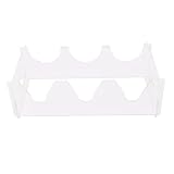 Yechiry Acryl-Flaschenregal für den Kühlschrank, Stapelbarer Weinaufbewahrungs-Organizer,...