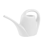 greemotion Gießkanne, Blumengießkanne mit langem Ausgießer, Kunststoff, 1,5 l, Weiß
