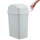 Tall Kitchen Cesth | 10L Mülleimer kann | Behälter mit hoher Kapazität mit Anti-Folienboden und...