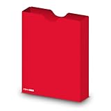 itenga Heftbox DIN A4 – Aufbewahrungsbox für Hefte & Blöcke | aus extra stabilem 0,7mm PP...