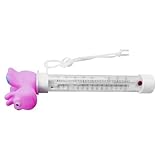 Schwimmendes Pool-Messgerät – Schwimmthermometer mit Cartoon-Motiv für Badewanne | Doppelskala...