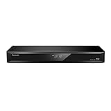 Panasonic DMR-BCT760AG Blu-Ray Player und Recorder mit Twin HD DVB-C Tuner, 500 GB Festplatte, 4K...