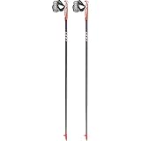 Leki Nordic Walking Stöcke Flash Carbon 65025601 dunkelanthrazit-neonrot-weiß 125