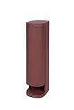 BOLD 19455 Volo Garten-Steckdose aussen (Steckdosen-Säule) Rostfarben (2X Schuko | IP44 Outdoor...
