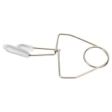 Generisch Flötenreparaturclip Edelstahl mit Weicher Gummihülle Einkerbungsklemme für Querflöte...