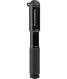 Topeak Race Rocket HP Mini Luftpumpe 11 bar aus Zylinder und Gummi in der Farbe Schwarz, Gewicht: 77...