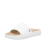 Rieker Herren Narooma U3250 Slide, Weiss, 44 EU
