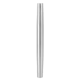 Nudelholz aus Edelstahl 304, 33 Cm, Leichte Antihaft-Rolle, Zum Backen von Pizza, Teig, Gebäck,...