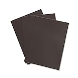ZADAWERK® Magnetfolie - 1,2 mm - DIN A4-3 Stück - selbstklebend, magnetisch - schwarz -...