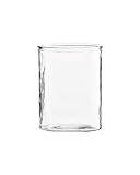Meraki Vase, Glas, Klar, h: 15 cm, Dia: 12.5 cm