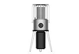 CAMPLUX Nano Tragbarer Gasheizer 2,34 kW mit ODS und Kippschutz, 28-30 mbar, Mobiler Gasheizung für...
