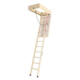 FAKRO - Einziehbare Treppe LTK Energy - Einschubtreppe 55x100/280 - Dachbodentreppe Bodentreppen -...