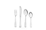 Otto Koning Hannover. Besteck Set 4 Personen, Essbesteck Set 16 teilig, Besteck Edelstahl - Poliert...