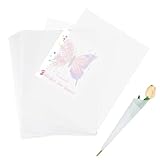 Transparentpapier Bedruckbar A4(30cm*21cm) - 50 Blatt 110g/m² Pergamentpapier zum Bedrucken,...