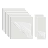 AiTodos® 400 Blatt Klare Haftnotizen [75 * 75-300 Blatt, 75 * 25-100 Blatt] Transparente Notizen,...