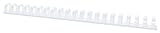 OFFICER PRODUCTS 20242215-14 Plastikbinderücken 50 Stück DIN A4 22mm (210 Seiten) Binderücken...