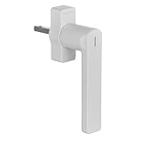 SIEGENIA Smarter Fenstergriff Gen. 2 signalweiß - Matter kompatibel zur Einbindung in Smart Home...