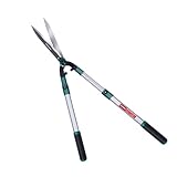 HYCHIKA Teleskop Heckenschere Hand Heckenschere Manuell 111CM, Handheckenschere, Hochwertige...