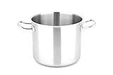 METRO Professional Gemüsetopf, Edelstahl, Ø 20 cm, 5 L, Höhe: 17.5 cm Induktion, Ofenfest (Ø 20...