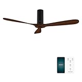 Cecotec Deckenventilator mit Fernbedienung und WLAN EnergySilence Aero 5500 Black Aqua Connected. 40...