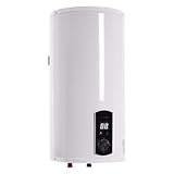 SOLOCJNL Elektrospeicher Warmwasserspeicher, 220V 2000W 80L Elektroboiler Horizontal...