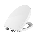 Ibergrif Toilettendeckel mit Absenkautomatik O WC Sitz Einfache Montage und Sauber,Klodeckel...