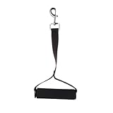 Happyyami Elastische Kurze Hundeleine Groß Schwarz Trainingsleine für Mittlere und Große Hunde...