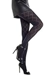 Gi&Gi strumpfhosen damen schwarz, Winterstrumpfhose 120 DEN N 1654, Schwarz, L