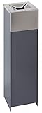 ARREGUI Geo E-2441 Standaschenbecher für Draußen | Standascher | Säulenascher | Aschenbecher...