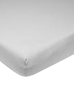 Meyco 566005 Jersey Spannbettlaken Laufgittermatratze Spieldecke Boxmatratze 100% Baumwolle 75x95cm...